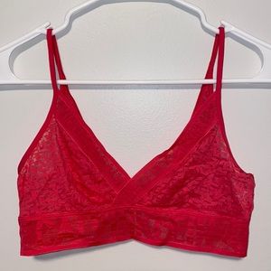 Calvin Klein hot pink bralette